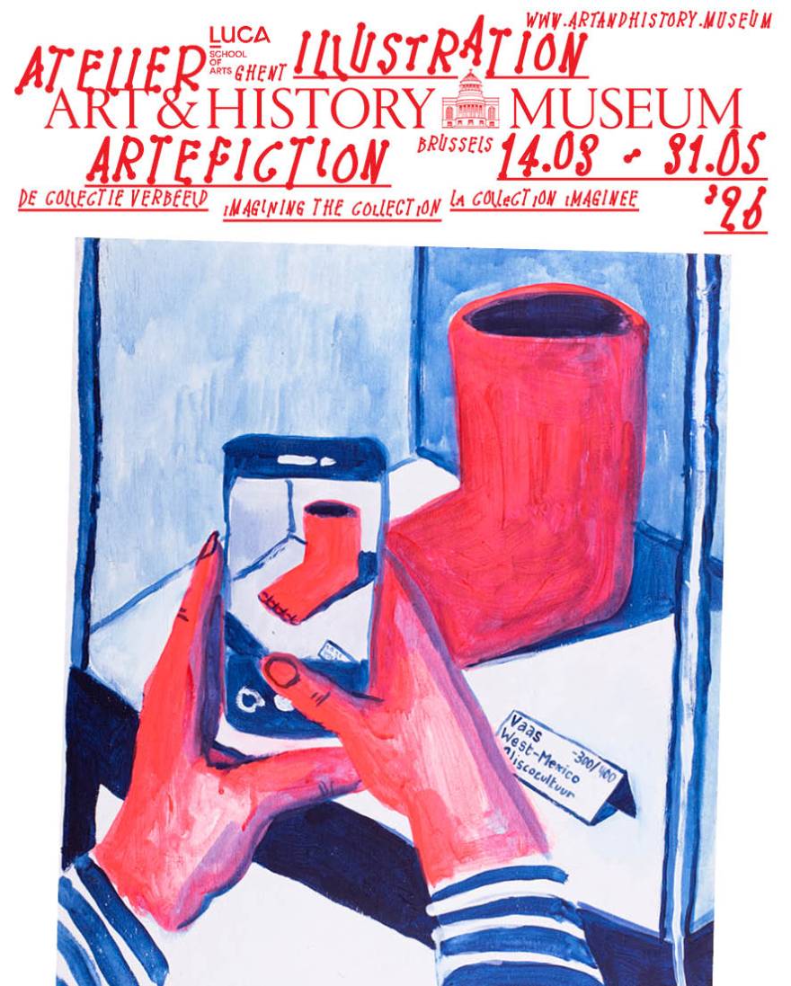 Poster design: Michaël Bussaer | Image: Floor Mechant
