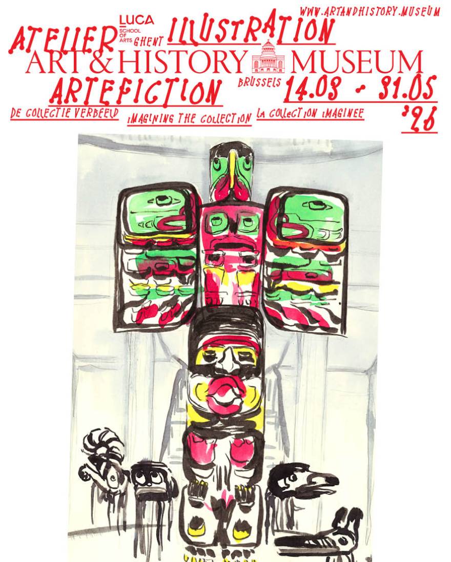 Poster design: Michaël Bussaer | Image: Renée Olieux