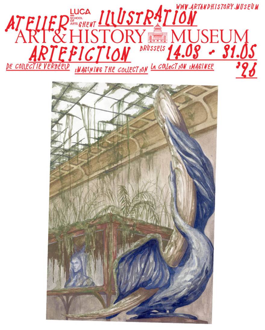 Poster design: Michaël Bussaer | Image: Renée Olieux
