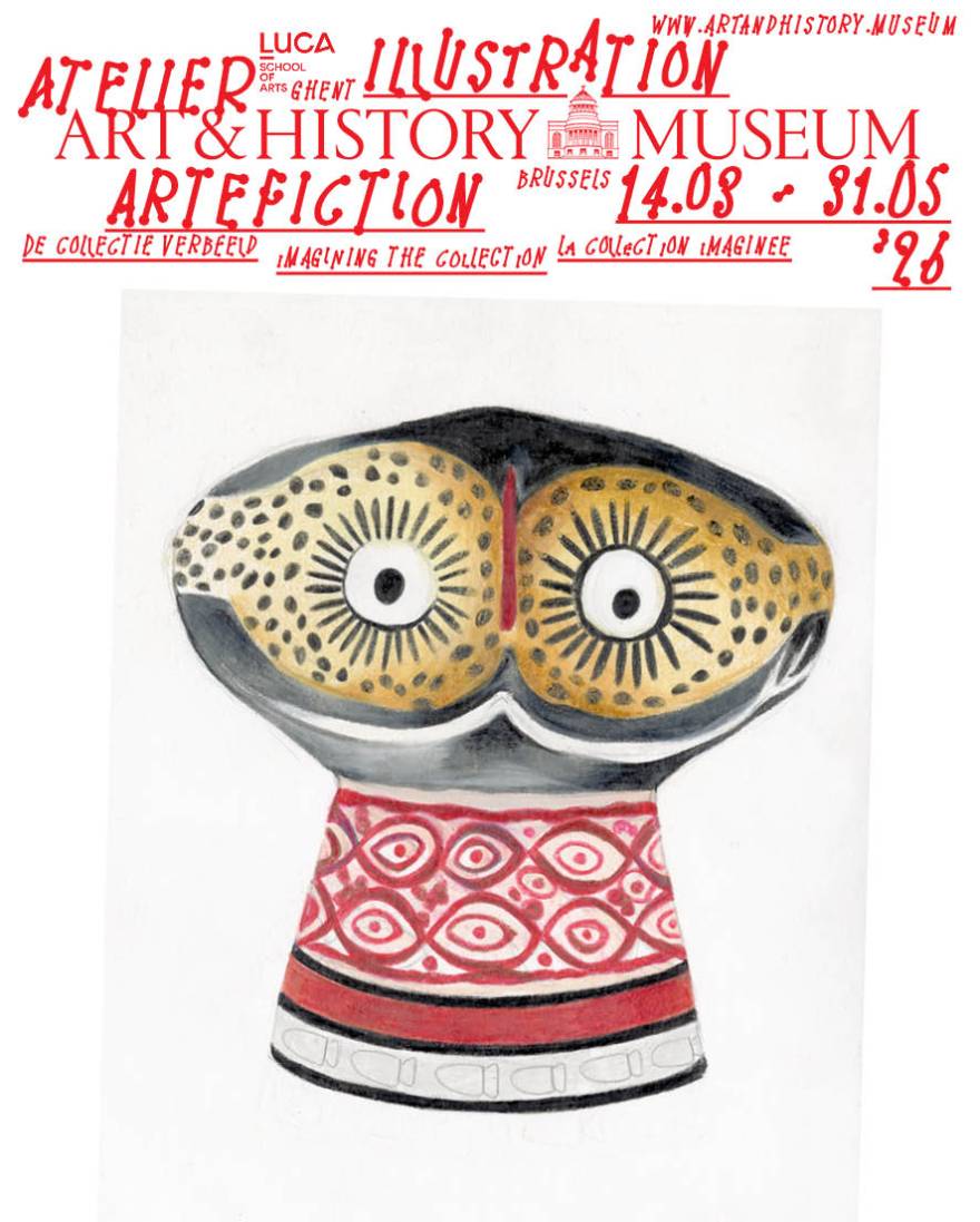 Poster design: Michaël Bussaer | Image: Trixie Meuris