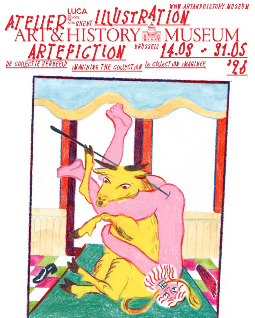 Poster design: Michaël Bussaer | Image: Zoë Verstraete